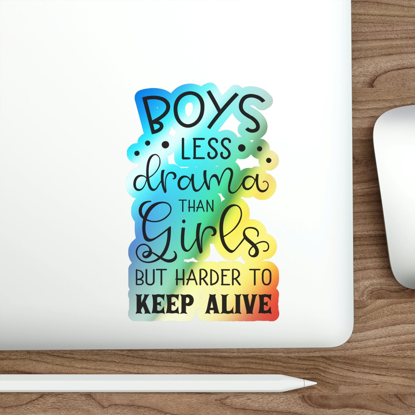 Holographic Die-cut Stickers