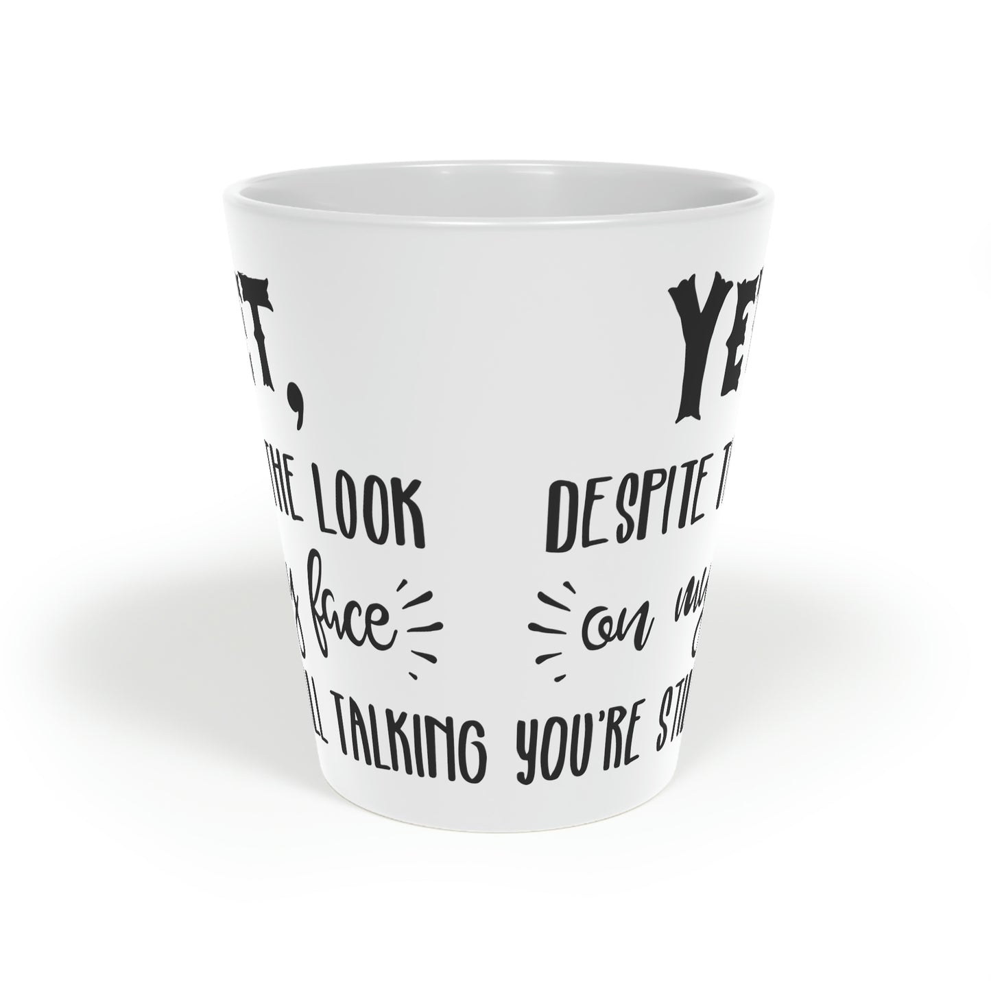 Latte Mug, 12oz