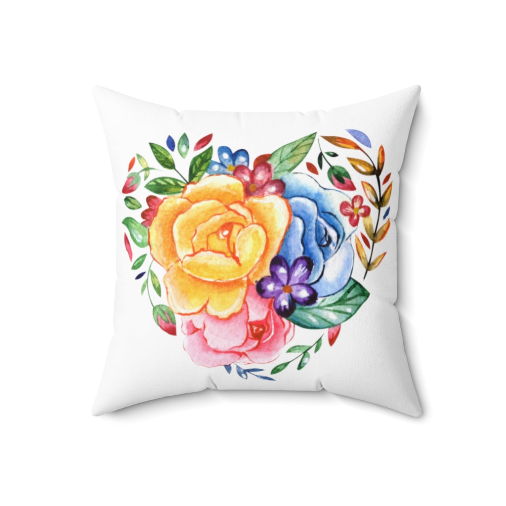 Spun Polyester Square Pillow