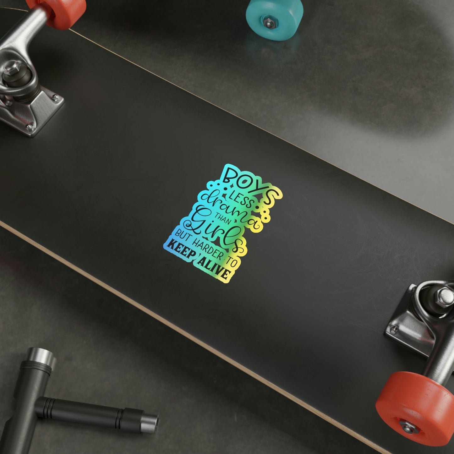 Holographic Die-cut Stickers