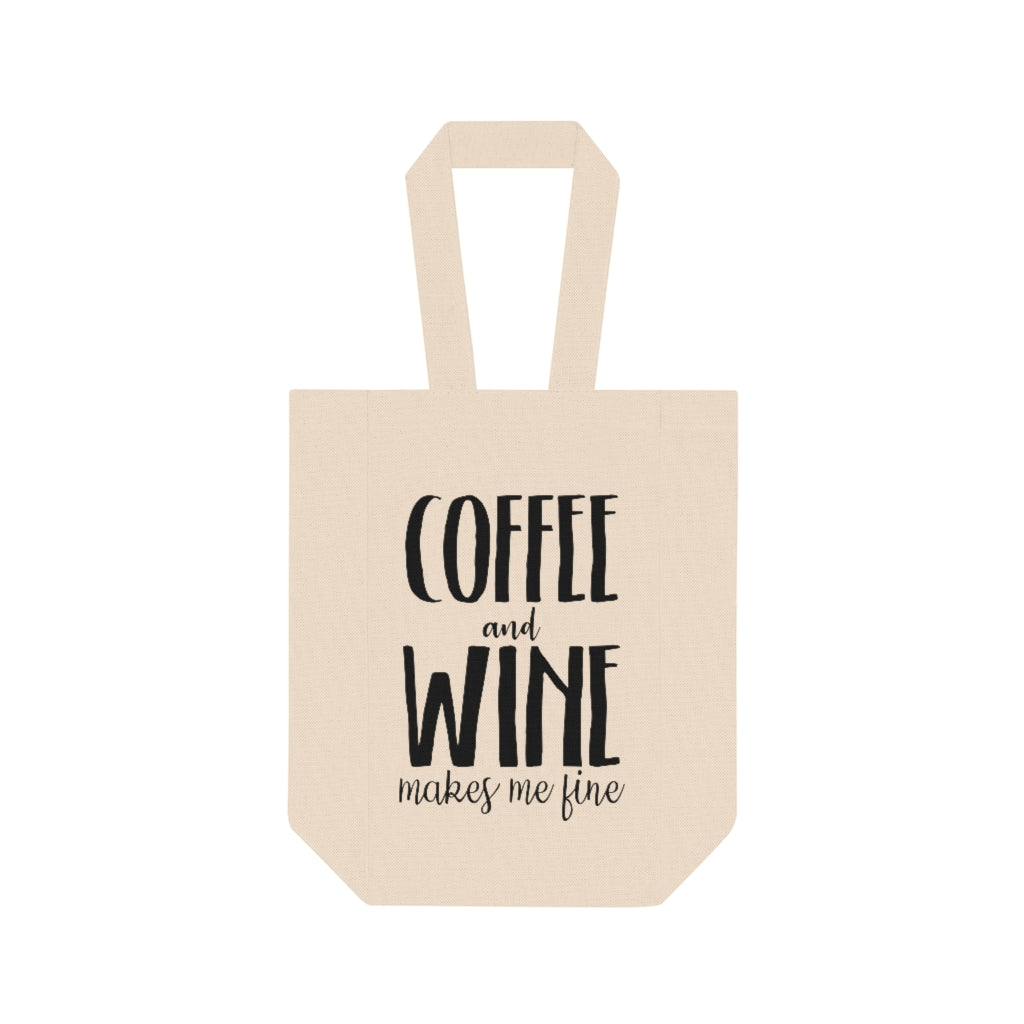 Double Wine Tote Bag