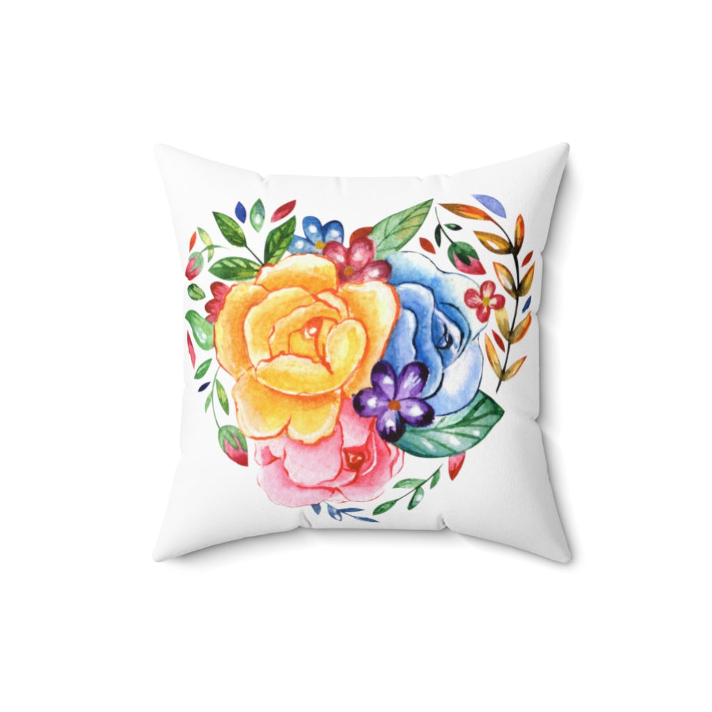 Spun Polyester Square Pillow