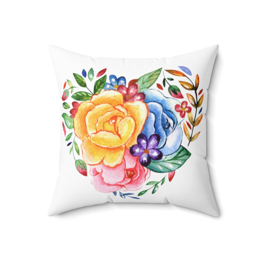 Spun Polyester Square Pillow