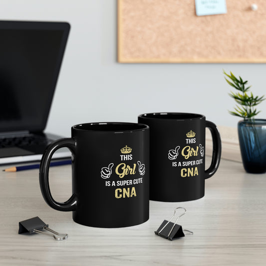 Black mug 11oz