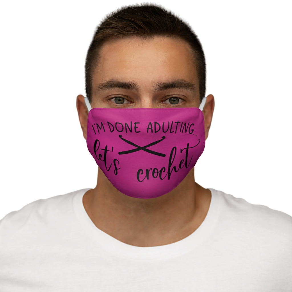 Snug-Fit Polyester Face Mask