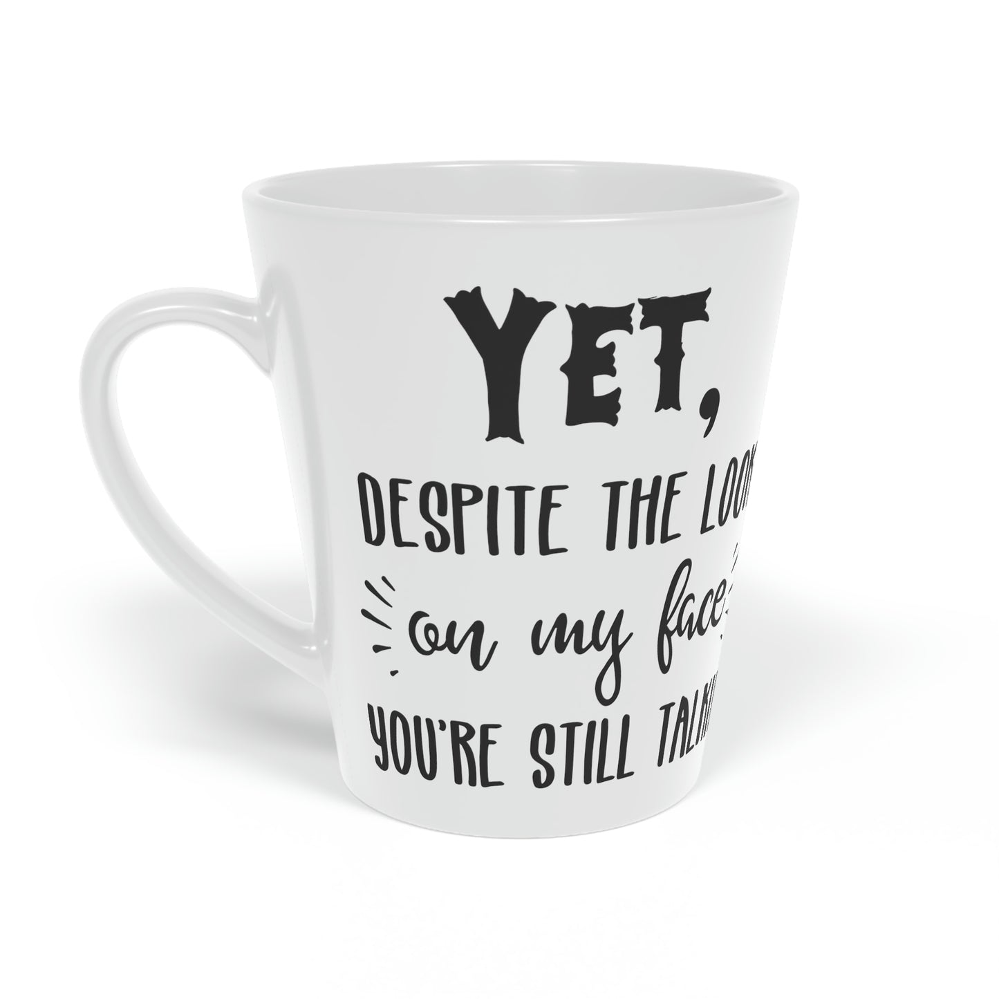 Latte Mug, 12oz