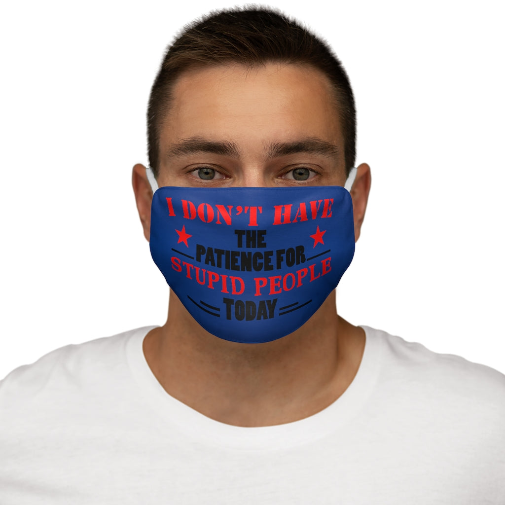 Snug-Fit Polyester Face Mask