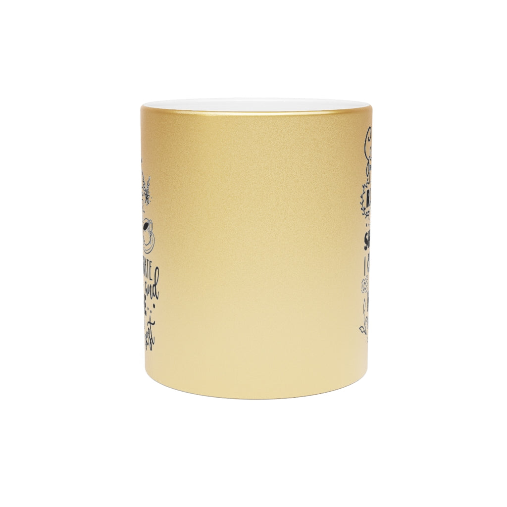 Metallic Mug (SilverGold)