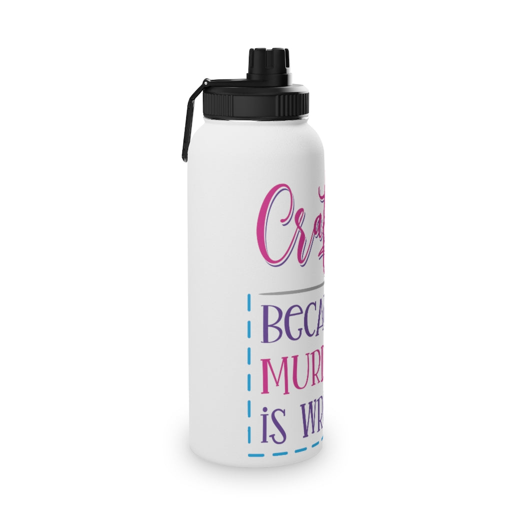 Stainless Steel Water Bottle, Sports Lid