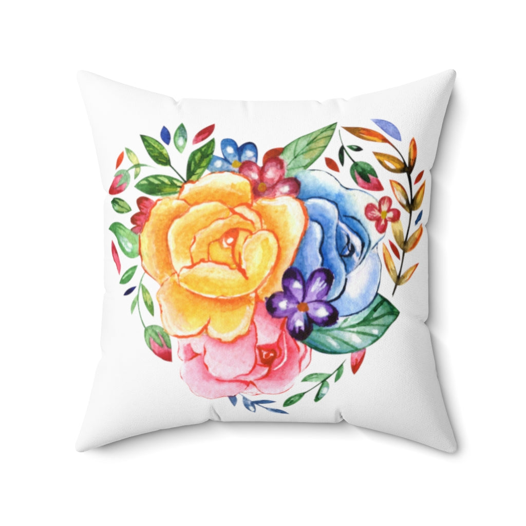 Spun Polyester Square Pillow