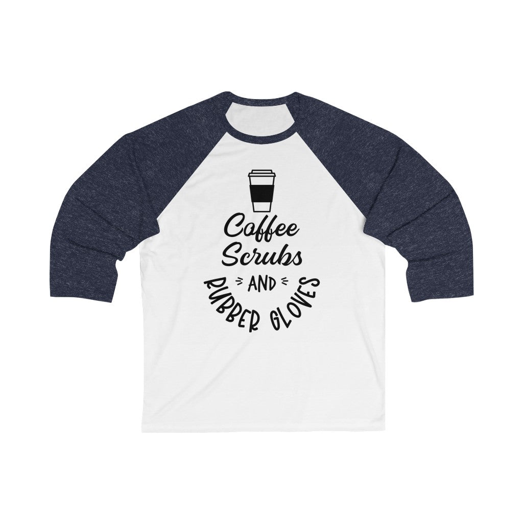 Unisex 34 Sleeve Baseball Tee