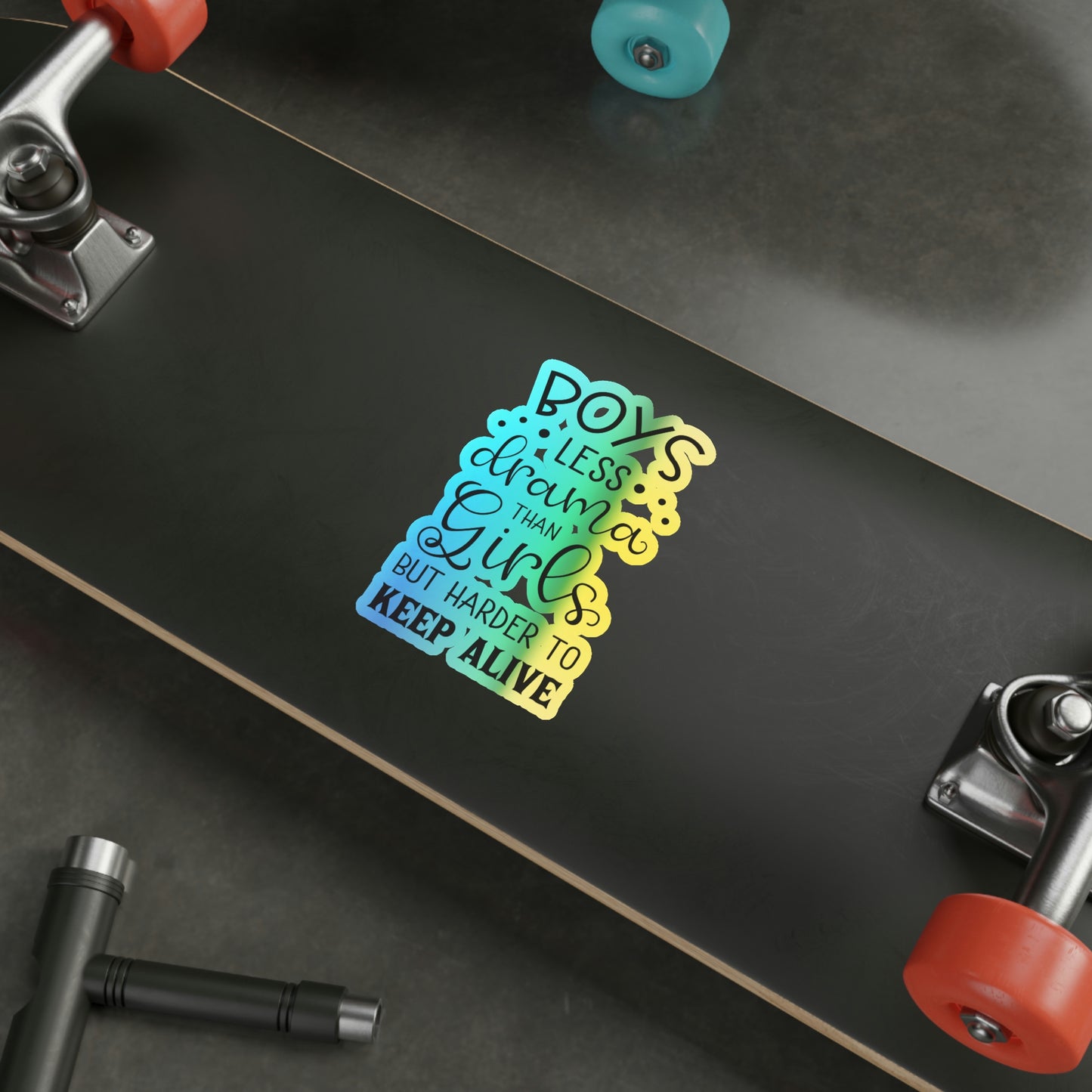 Holographic Die-cut Stickers