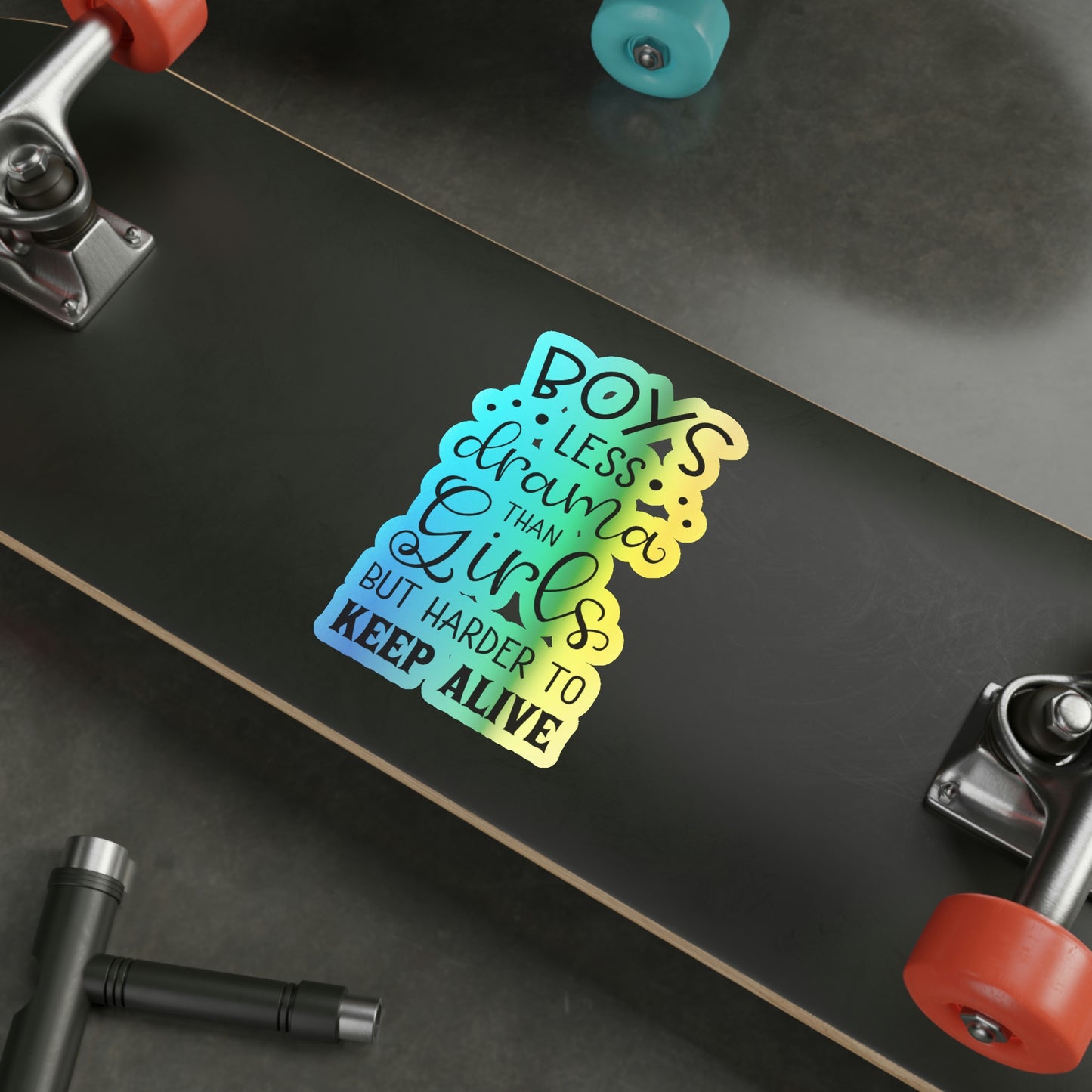 Holographic Die-cut Stickers