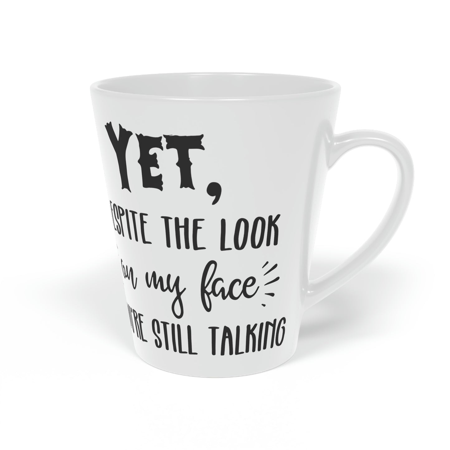 Latte Mug, 12oz