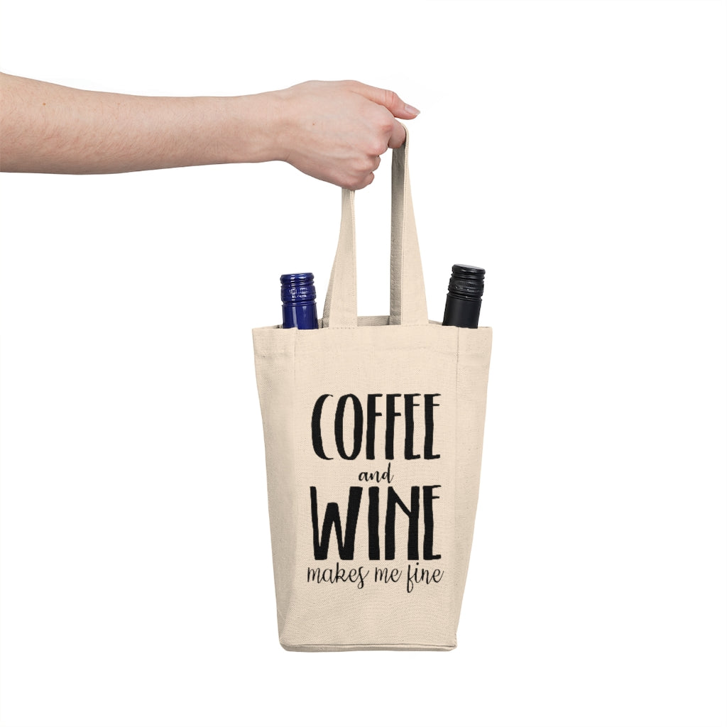 Double Wine Tote Bag