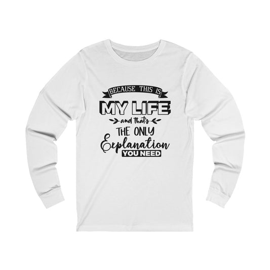 Unisex Jersey Long Sleeve Tee